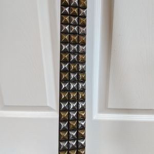 Hot Topic Two-Tone Studded Belt